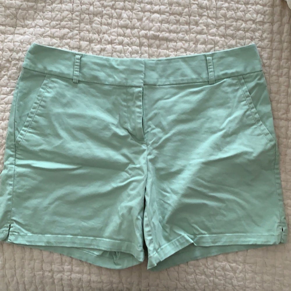 Loft Riviera Shorts Size 10 - mint/seafoam